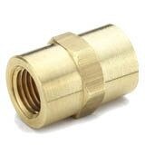 Female Pipe to Female Pipe - Coupling - Brass Pipe Fittings